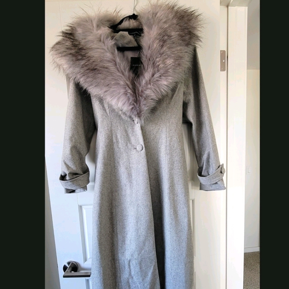 JLUXLABEL Wool Pea Coat